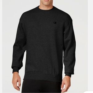 Champion Men's Powerblend Fleece Sweatshirt Size XL dark gray